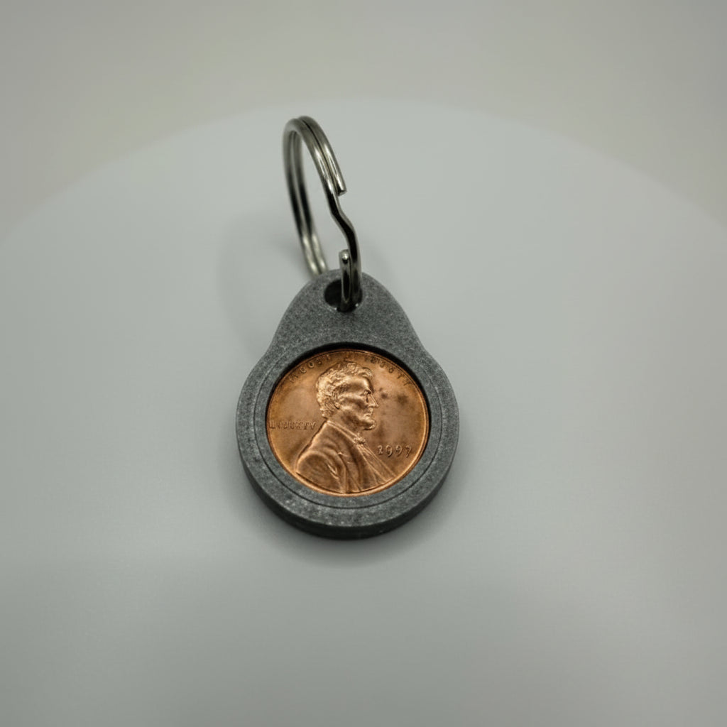 40 Pack Lucky Penny Keychain Holder