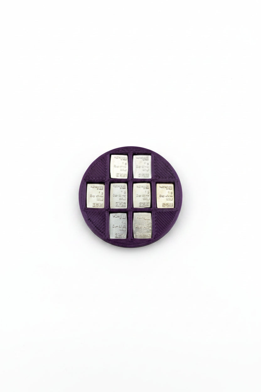 100 Pack Bulk Valcambi Gram Holders